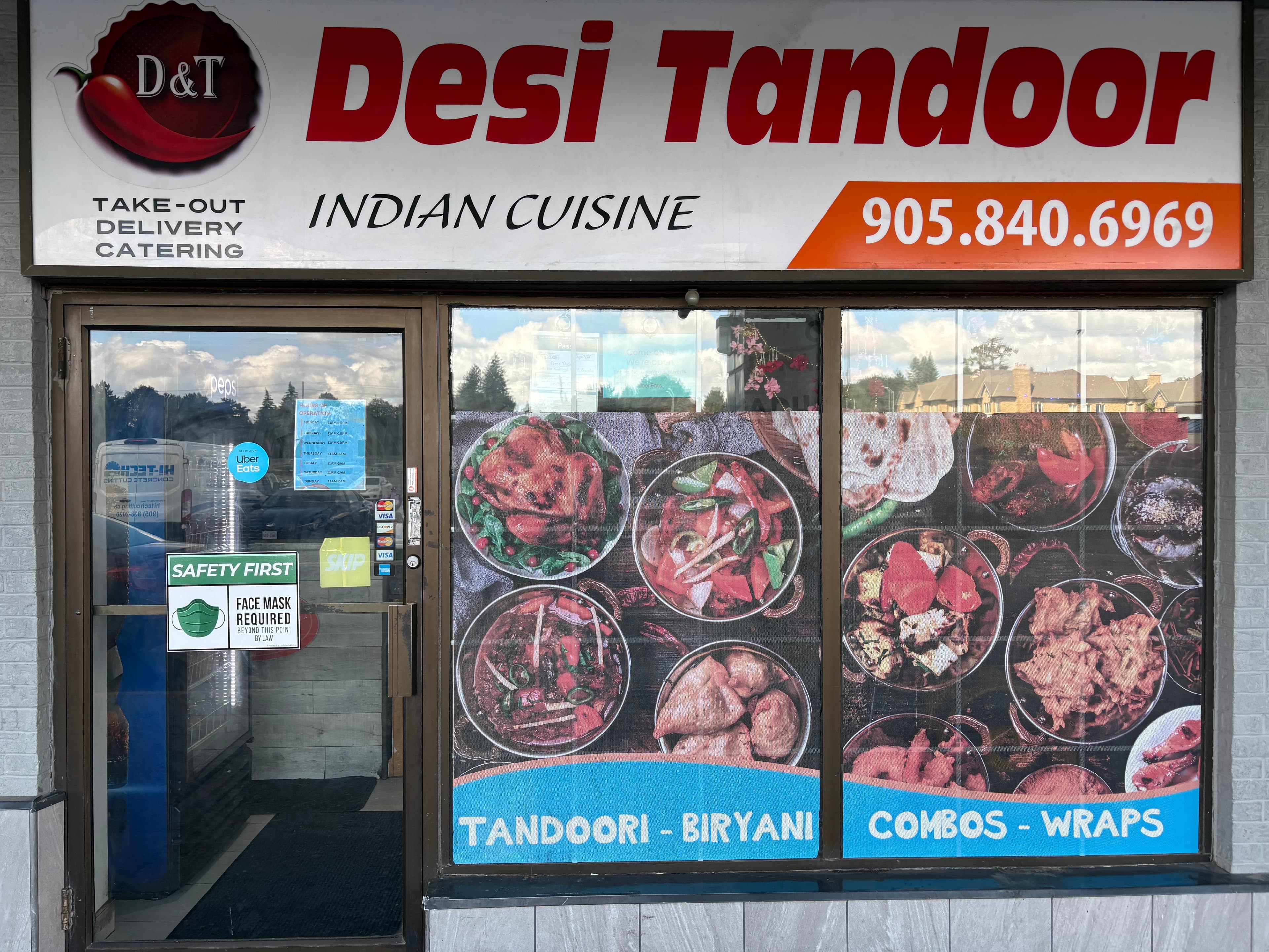 Food at Desi Tandoor